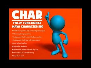Char the Maya character rig