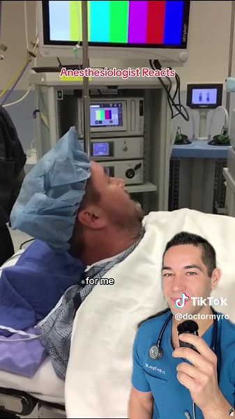 How did he do? #doctor #anesthesia #anesthesiologist #operatingroom | people trying to resist anesthesia