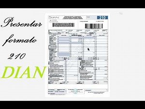 Presentar Formulario 210 Año 2023 DIAN