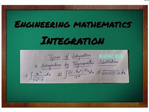 Engineering Mathematics Integration Type 4