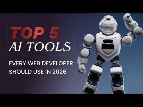 Top 5 AI Tools Every Web Developer Should Use in 2026