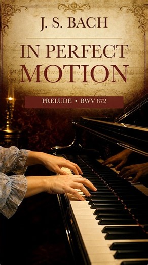 Bach in Perfect Motion✨Prelude in C-Sharp Major, BWV 872 from WTK II