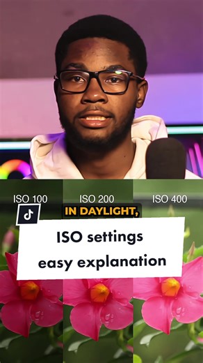 ISO photography settings easy explained.. . #photography #camera #cameratricks #cinematic #tipsandtricks