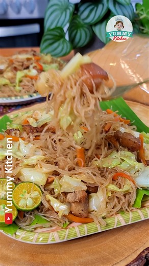 Great choice! Pancit Bihon Guisado is a beloved Filipino noodle dish that's flavorful, easy to make, and often served at celebrations or everyday meals. https://yummykitchentv.com/bihon-guisado/ #PancitBihon #PinoyFood #PancitLover #FilipinoRecipes #LutongBahay #PinoyUlam #RiceNoodles #PancitGuisado #FoodiePH #KusinaNiNanay | Yummy Kitchen