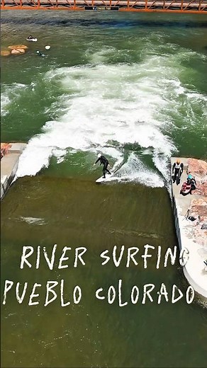 #riversurfing in #pueblo #Colorado on the Arkansas River