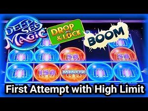 ⚠️Wow!! Drop & Lock Slot Machine Jackpots in High Limit First Attempt