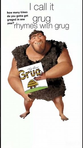 rhymes with grug? ￼ #memes