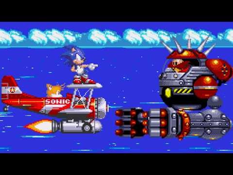 Sonic the Hedgehog 3 (Genesis) All Bosses (No Damage)