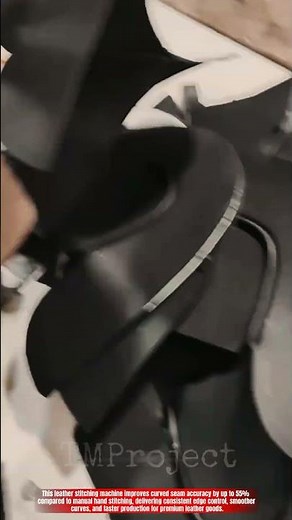 Innovative Leather Edge Stitching Machine System: Best Precision Curve Sewing