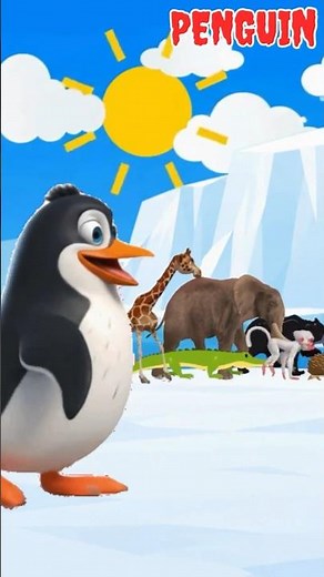 Safari Animal Sounds Song🐻‍❄️🐧 Polar Bear, Penguin, Seal & Walrus🎵 Learn Arctic Animals for Toddlers