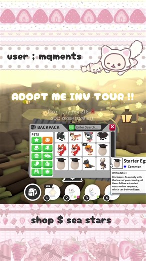#ADOPTME impulsively accepted a trade for my cryptid for their turt, mini pig, kanga & cupid dragon 🫩🫩 should have kept 🔫 EVERYTHINGS FT EXCEPT M FLAMING ZEBRA !! #roblox #robloxtiktok #robloxfyp #fyp Roblox adopt me pets inventory tour trade giant panda trend mm2 game