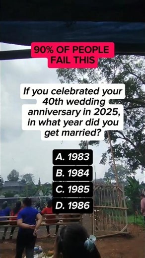 in what year did you get married ?