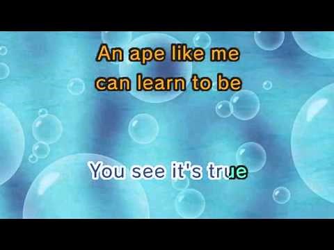 I Wanna Be Like You (Karaoke and Lyric Version)