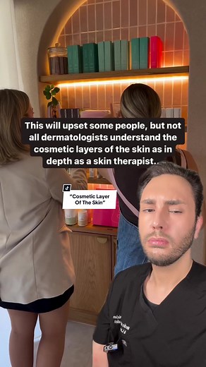 There are 3 layers of the skin: the epidermis, the dermis, and the hypodermis/subcutaneous layer. In the original post, they wrote that they worked for a skincare company had to go “train 3 derms who said they understand how to treat skin diseases and the deeper layers of the skin, but not the cosmetic ones too” Those 3 derms either need to go back to school or they were just being nice and knew it was all marketing like most of us do. I believe it was the latter because I’ve worked with several
