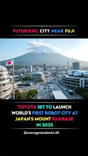 GlobalCodeX | toyota is set to launch the world’s first fully functional robot city, named Woven City, at the base of Mount Fuji in 2025.... | Instagram