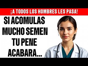 Cambios en el pene de los hombres que retienen el semen y no sabias