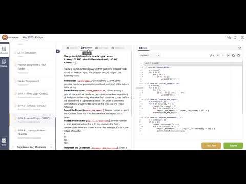 Python week 3 GRPA(1 - 4)