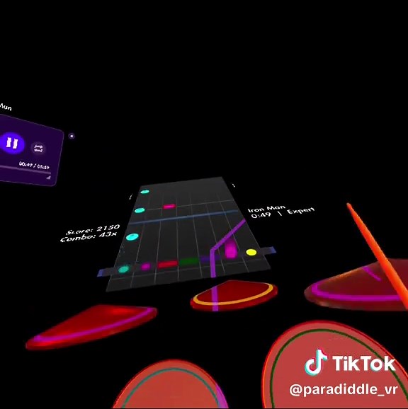 Iron Man by Black sabbath in memory of the prince of darkness #ozzyosbourne #paradiddlevr