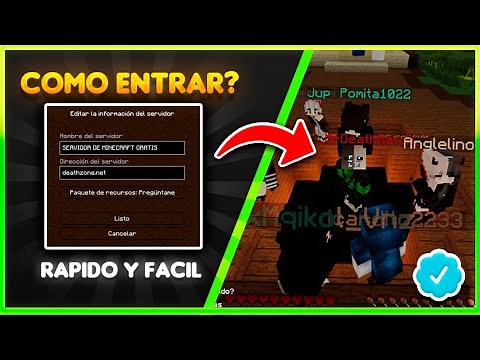 👉 Como UNIRSE a un SERVIDOR en MINECRAFT LAUNCHER [ CUALQUIER VERSION y LAUNCHER ] INGRESO 2025 💥