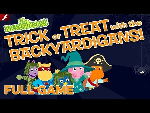 The Backyardigans™: Trick or Treat with The Backyardigans (Flash) - Nick Jr. Games