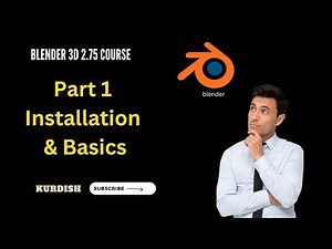 Part 1 | blender 2.75 | Installation & basics
