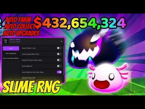 Slime RNG Script 2026 | Auto Farm, Auto Rebirth, Auto Upgrade (No Key) | Roblox Script Download