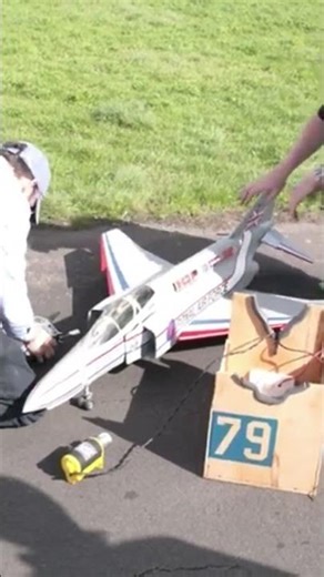 Retro IC Ducted Fan jet | First flight