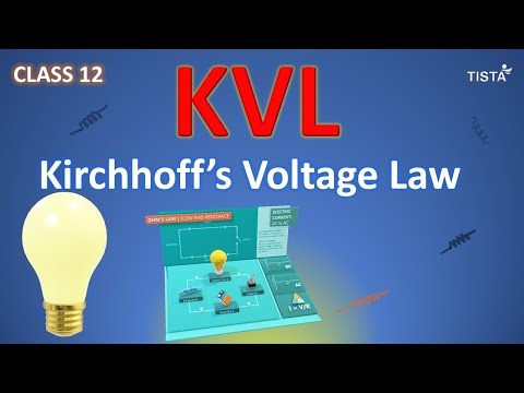 - Kirchhoff’s Voltage Law (KVL) Class 12 Physics #tista #kvl #physics