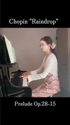 【Chopin】Prelude Op28 No.15 "Raindrop" | ショパン 雨だれの前奏曲
