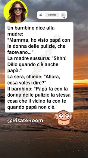 😱 Bambino osservatore #barzellette #divertente #umorismo #comicità #risate #italia #perte #ridere