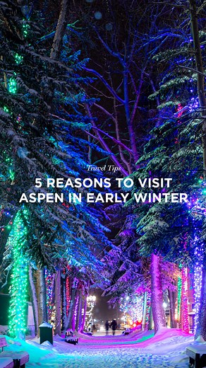 26K views · 663 reactions | Time to get the trip out of the group chat. ❄️ With opening day just a few sleeps away, we’re already dreaming of winter adventures in Aspen. ✨ Follow the link for 5 reasons why now is the perfect time to book your getaway: https://bit.ly/3Xbjpkt Video : Rachel Wandzilak | Visit Aspen | Facebook