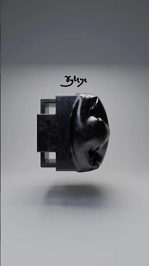 Cloth sim in Blender #blender3d #motiongraphics #clothsimulation