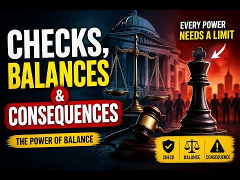 Checks, Balances & Consequences Explained | Powerful Insight You Must Watch