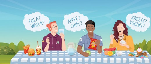 How does the food you eat affect your growth and development? - Science Journal for Kids and Teens