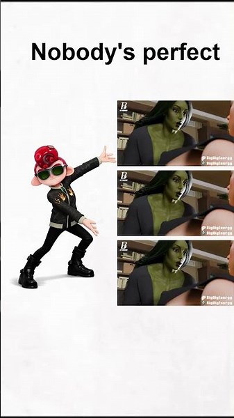 She-Hulk Is NOT Perfect 😂💚 | Marvel Meme #Shorts