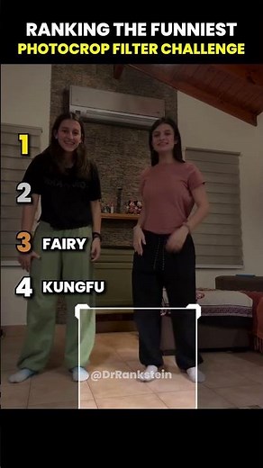 Ranking the Funniest Photocrop Filter Challenge 🤣