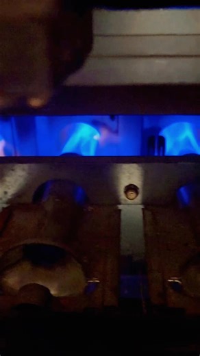 Our technician recently serviced a 30-year-old Carrier furnace, and it now operates more efficiently than ever. Regular maintenance is crucial to extend the lifespan of your furnace. Contact us today at www.costlesshvac.com to schedule your appointment. | CostLess Heating & Cooling