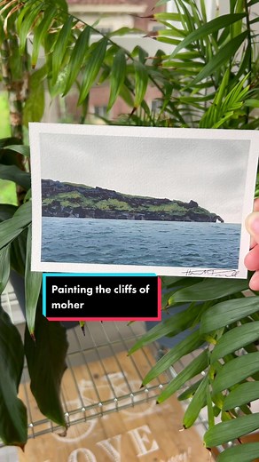 Cliffs of Moher Painting Tutorial