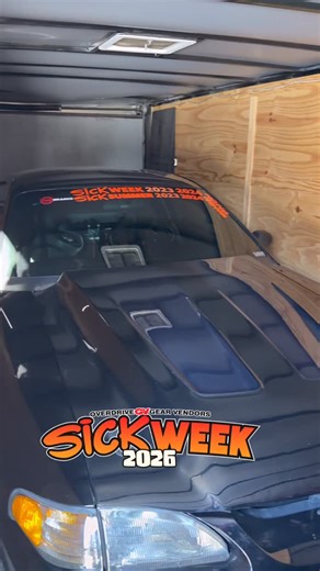 Bob Gruber on Instagram: "Sick Week 2026 here we come. Leaving a bit later than expected but with three drivers we will power through. Riding in style thanks to @zack_baum77 And @john.c.galway for the use of truck and trailer. F1X ProCharger | 427ci SBF | Higgins heads | BigStuff | TBM brakes | Face plated T56 w/ Black Magic Defiant | Autometer gauges | Rugged radios | G-Force @streetcarshenanigans @prochargersuperchargers @bigstufftpm @zsrengines @rc_components @higginsraceheads @motionracework