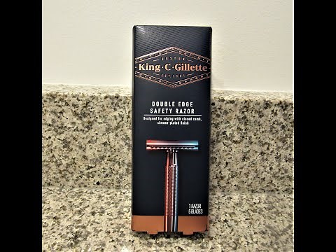 First Impressions of the King C Gillette Double Edge Safety Razor
