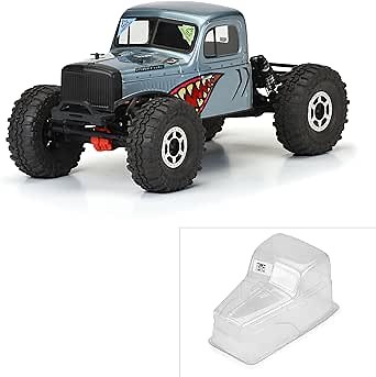Pro-Line Racing Comp Wagon CabOnly ClrBdy 12.3WB Crwlrs PRO360600 Car/Truck Bodies Wings & Decals