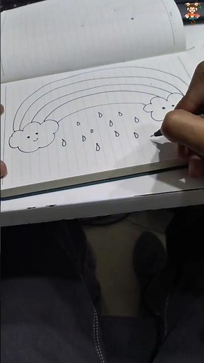 How To Draw A Rainbow 🌈 Drawing And Coloring Rainbow 🌈 Drawing For Kids