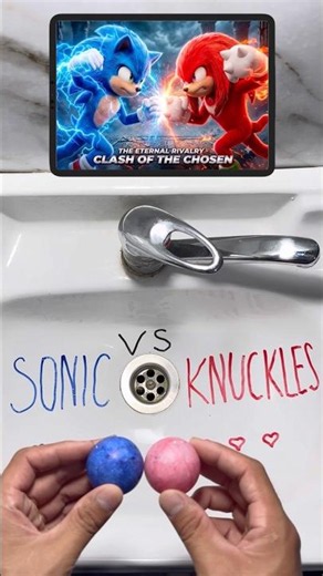 🏆 Sonic vs Knuckles | The Strongest Wins #sonic #shadow #battle