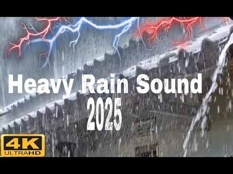 Live Heavy Rain Shower Sound