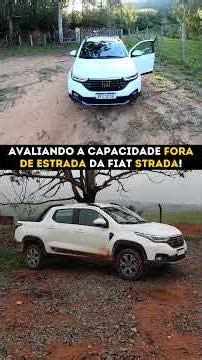 Evaluating the off-road capabilities of the Fiat Strada Volcano! #fiatstrada