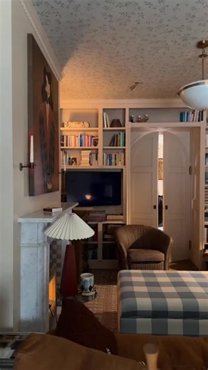 Just before Christmas, I changed my mind and un-hid the TV. Yes, that hidden cupboard that once went viral is now gone! At the time, hiding it felt like the “right” design move. Cleaner. Calmer. More considered. But I realised I was chasing a pristine aesthetic that doesn’t really exist in a busy family home. Now the artwork still gets its moment. We can angle it easily. And the room simply works better day to day. I’m leaning more and more into homes made for everyday life and not just for how 