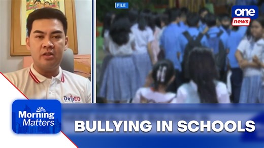 DepEd ramps up anti-bullying campaign #MorningMatters | Usec. Filemon Ray Javier of the Department of Education’s Legal and Legislative Affairs admitted that bullying is indeed a serious issue in Philippine schools, following reports labeling the country as the “bullying capital of the world.” He added that the department is implementing measures to intensify its anti-bullying campaign. | ONE News