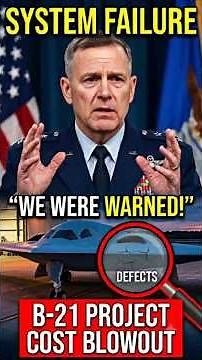 The $700M Stealth Bomber That Lost$2 Billion Before Flying 💥 #military #b21