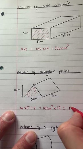 375 Volume of triangular prism