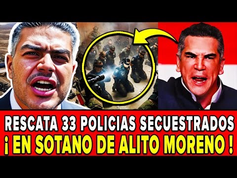 🔴 HARFUCH RESCUES 33 POLICE in HIDDEN BASEMENT in the MANSION of ALITO MORENO